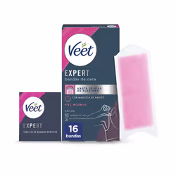 Expert Armpits bandes de cire à épiler peau normale 16 u