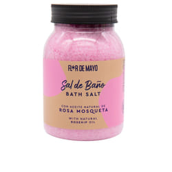 Sal De Baño rosa mosqueta 650 gr