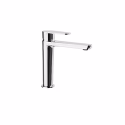 Grifo de lavabo altura M de la serie ALEXIA de Ramon Soler , cromado Diamond Finish, sistema S3 de ahorro de agua del 50%, li ...