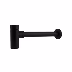 RAMÓN SOLER 3790 siphon cylindrique noir mat. Ce siphon est extensible de 60 mm à 130 mm, en laiton noir et avec 1 entrée de ...