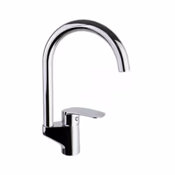 Mitigeur d'évier haut "New fly", hauteur 330mm RAMON SOLER référence 572601. Caractéristiques techniques: ● Cartouche céramiq ...