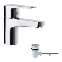 Ramon Soler - Mitigeur lavabo titanium Chromé avec vidage abs