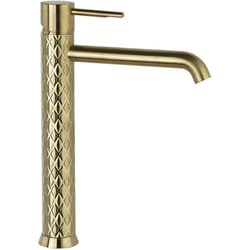 Mitigeur de lavabo bec haut Colori Or brossé odisea joya