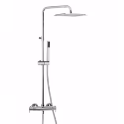 Colonne de douche thermostatique BLAUTHERM, de la marque RAMON SOLER Mitigeur thermostatique avec blocage de la température à ...