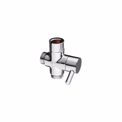Inverseur seul pour colonne de douche. Femelle 20x27 à écrou prisonnier Mâle 20x27 - 15x21 Largeur : 6.4 cm Hauteur : 7.3 cm ...