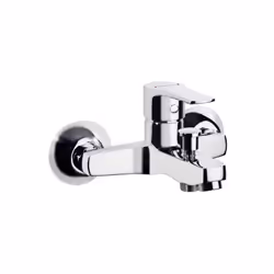Mitigeur bain-douche. Inverseur automatique. Entraxe 150 mm +/- 24 mm. Saillie 140 mm Finition: CHROME Ref.: 1805S SAP.: 2615 ...