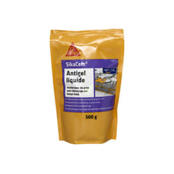 Sika - Antigel liquide Cem Accélérateur pour bétonnage par temps froid - 500 g