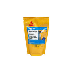 Sika - Hydrofuge Liquide Cem pour bétons, mortiers et enduits, 0.5 l