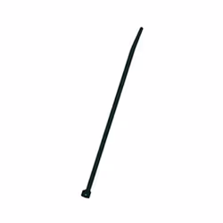 Unex 2221-0 collier de serrage noir. 2,5mm x 101mm. Sachet de 200unds. Colliers de serrage en plastique pour une installation ...