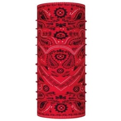 Buff Snood polaire New Cashmere Rouge carmin