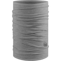 Buff Merino Lightweight Solid Couvre-chef multifonctionnel, gris pour Hommes