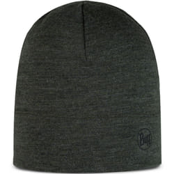 Bonnet mi-épais en laine mérinos Buff Solid