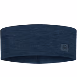 Bandeau large en laine de mérinos femme Buff Solid