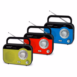 Sunstech RPS560 Portable Analogique Vert