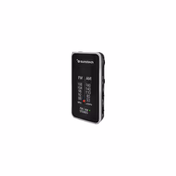 Sunstech RPC6SL, Portable, Analogique et numérique, AM, FM, 87 - 108 MHz, 526.5 - 1606.5 kHz, 50 dB
