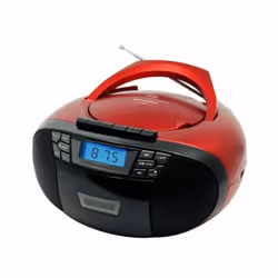 Sunstech CXUM53, FM, 87,5 - 108 MHz, Lecteur, CD, CD-R, CD-RW, Lecture/pause, Descendre, Monter, Arrêt, Haut