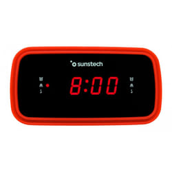 Sunstech FRD60 Horloge Noir, Rouge