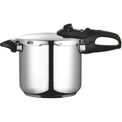 FAGOR Duo 8 Autocuiseur 7,5 Litres, Induction, Acier Inoxydable 18/10, 2 Niveaux de Pression Argent