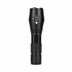 SevenON LED 85063, Lampe torche, Noir, Aluminium, Boutons, IP45, COB LED