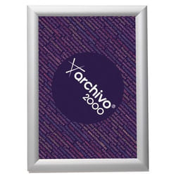 Archivo 2000 64005 PT panneau d'affichage Mural Argent, Transparent