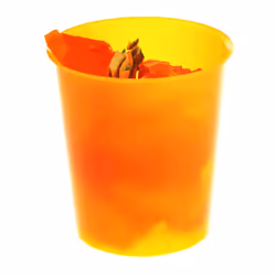 Archivo 2000 2001 NA TL, 17 L, Rond, Polypropylène (PP), Orange, 29 cm, 310 mm
