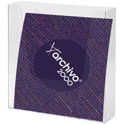 Archivo 2000 9005 CS TP portefeuille, étui pour cartes, support de documents de voyage Transparent
