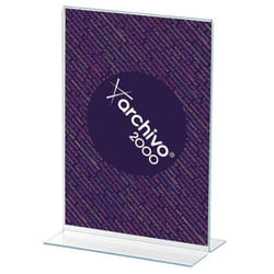 Archivo 2000 11104 CS TP panneau d'affichage Autonome Transparent
