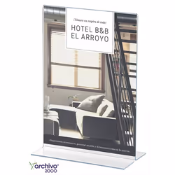 Archivo 2000 11104 CS TP panneau d'affichage Autonome Transparent