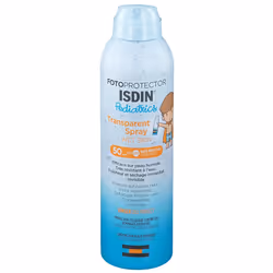 ISDIN Fotoprotector Transparent Spray Pediatrics Crème Solaire Corps pour Enfants SPF50 250ml
