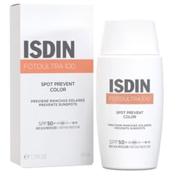 Isdin FotoUltra 100 Spot Prevent Color Prévention Taches Solaires SPF50+ 50 ml
