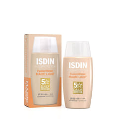 Photoprotection - ISDIN - Fusion Water Color Light - SPF50 - 50 ml - Texture ultra-légère