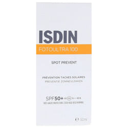 Isdin FotoUltra 100 Spot Prevent Prévention des Taches Solaires SPF50+ 50 ml