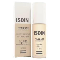 Isdin Coverage Fond de Teint SPF50+ 30 ml - Teinte : 1.0 Pearl