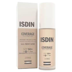 Isdin Coverage Fond de Teint SPF50+ 30 ml - Teinte : 2.0 Beige