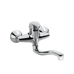 Mitigeur évier mural 130 mm eco-tres - tres 07032003