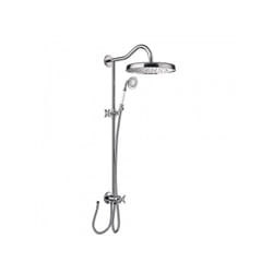 Kit douche anticalcaire Chromé avec douche fixe Diam. 31cm - tres 24247601