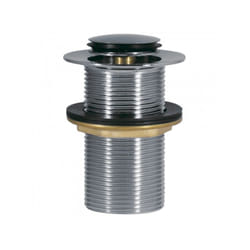 Tres Grifería - Bonde de lavabo sans trop‑plein diam.37 mm click‑clack chromé - tres 134215001