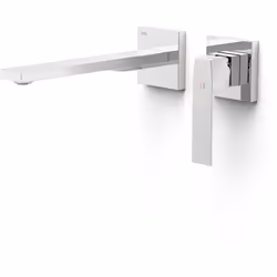 Pieza vista para cuerpo empotrado de lavabo de la colección SLIM de Grifería Tres . Solo parte vista. Incluye placa embellece ...