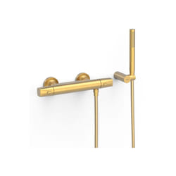 Tres Grifería - Ensemble douche thermostatique Or Mat 24K - tres 19016449OM