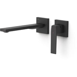 Tres Grifería - tres 20230022NM slim Pieza Vista para Cuerpo Empotrado De Lavabo Color Negro Mate - ref: 20230022NM
