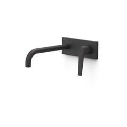 Façade mitigeur lavabo Noir mat fuji - tres 28130024NM