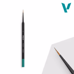 Vallejo B03000, Pinceau simple, Brosse ronde, Synthétique, 1 pièce(s)