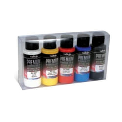 Vallejo 62.101 peinture acrylique 60 ml Noir, Bleu, Rouge, Blanc, Jaune Bouteille