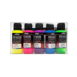 Vallejo 62.102 peinture acrylique 60 ml Bleu, Vert, Magenta, Violet, Jaune Bouteille