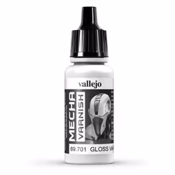 Vallejo 69.701, Transparent, Gloss, 17 ml, Bouteille en plastique
