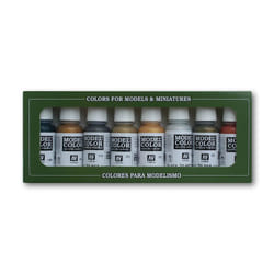 Vallejo 70.118 peinture acrylique 17 ml Bleu, Laiton, Bronze, Cuivre, Or, Gris, Argent Bouteille