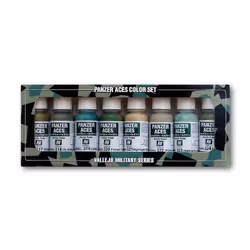 Vallejo 70126, 17 ml, Marron, Chair, Gris, Mat, Bouteille
