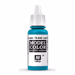 Vallejo 70.840, 17 ml, Turquoise, Mat, Bouteille