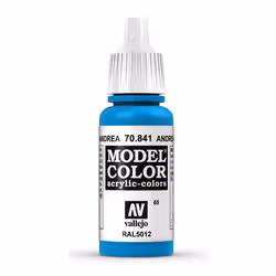 Vallejo 70.841, 17 ml, Bleu, Mat, Bouteille