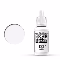 Vallejo 70.853, Blanc, Peinture acrylique, Liquide, 17 ml, 1 pièce(s)
